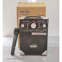 Loa karaoke Bluetooth DAILE S8 kèm Mic không dây cực hay công suất 60W