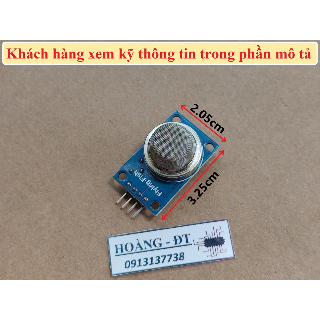 Module cảm biến khí gas MQ2
