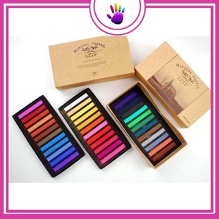 Phấn tiên maries master pastel 12/24/36/48 màu - tiệm nhà milk