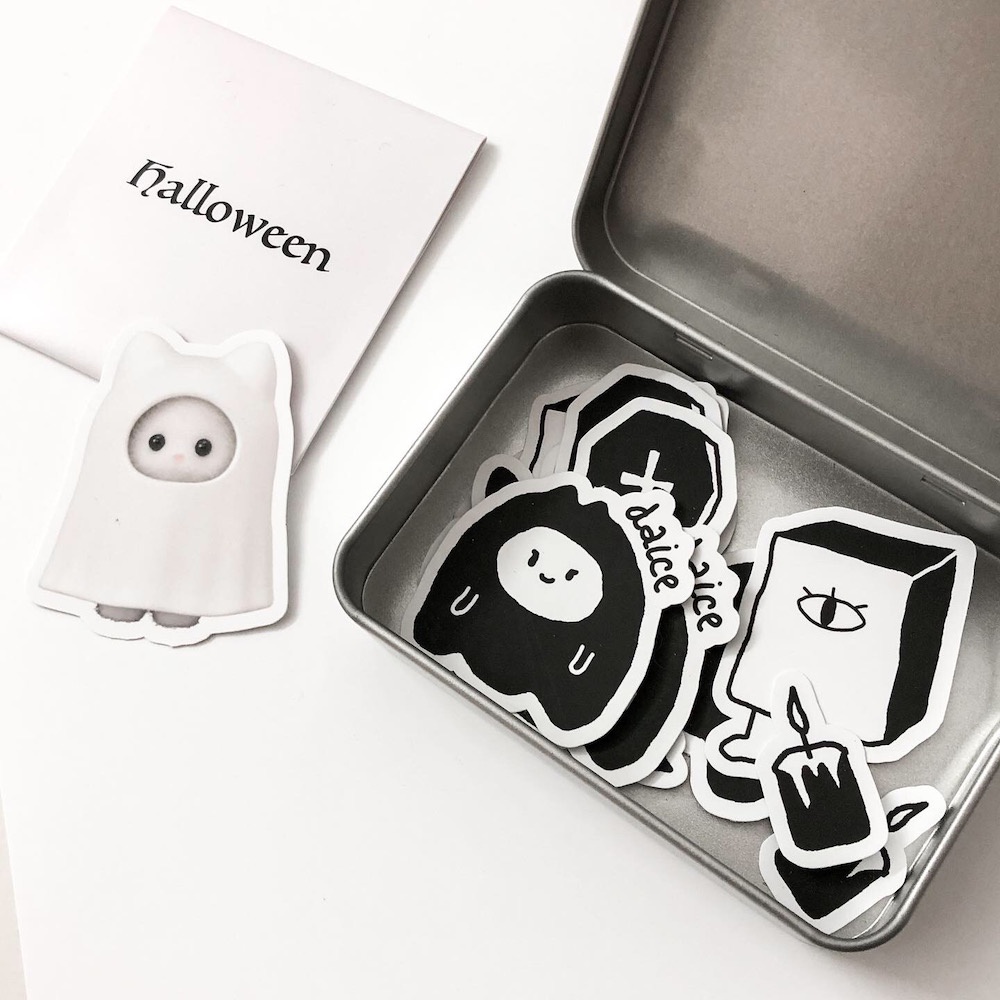 Daice ||  halloween sticker đáng yêu trang trí