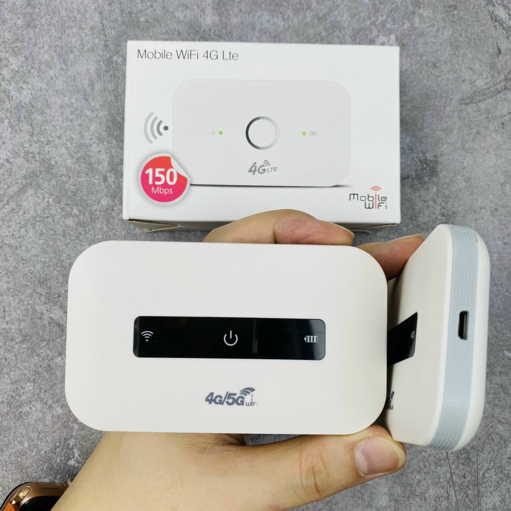 Bộ phát sóng wifi 4G-5G từ sim-Phát wifi 4G-5G Hàng hiệu ZTE,tốc độ cực cao 150 Mbps