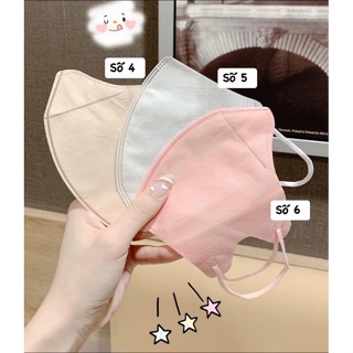 Khẩu trang 3d thái lan cao cấp thời trang mỏng nhẹ hơn 20 màu hottrend - túi 10 chiếc khẩu trang cao cấp