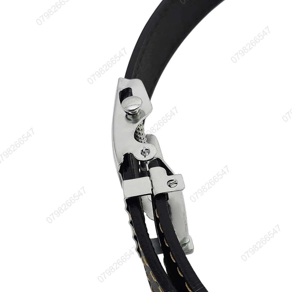 Dây nịt cho bé trai giá rẻ DHM-256 | Đầu khoá con lăn bản nhỏ 2.3cm - Giao logo ngẫu nhiên | Bảo hành 12 tháng