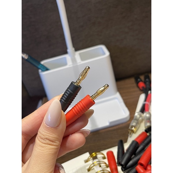 Jack cắm loa jack bắp chuối Hàn quốc mới đồng nguyên chất