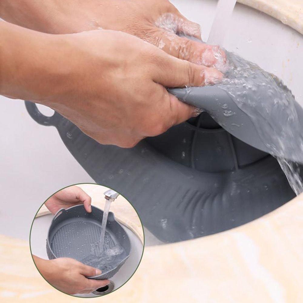 Khay Nướng Bánh Hình Tròn Bằng Silicone Dày Dặn Tái Sử Dụng Tiện Lợi