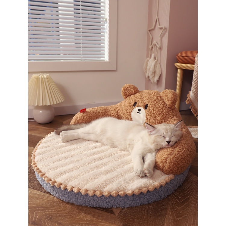 Đệm Ngủ Giữ Ấm Mùa Đông Thông Dụng Cho Mèo