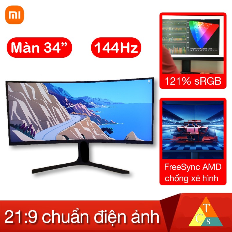 Màn hình Xiaomi Mi Curved Gaming Monitor 34" bản quốc tế XMMNTWQ34