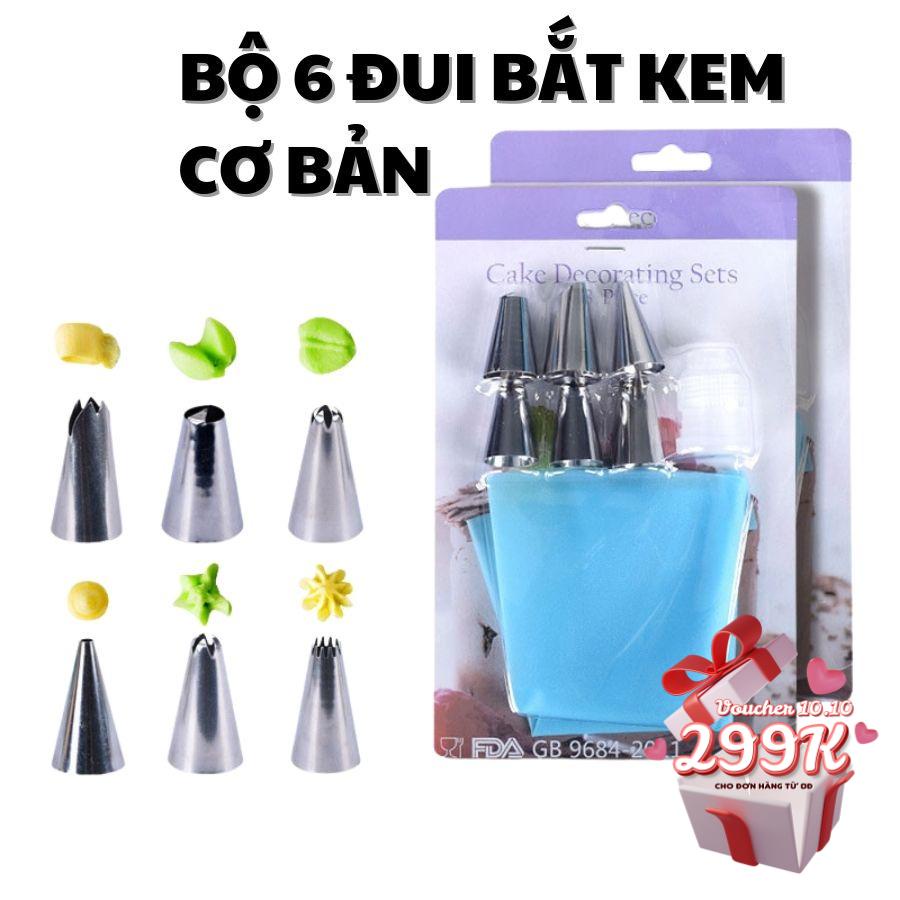 Bộ đui bắt kem trang trí bánh kem, cupcake