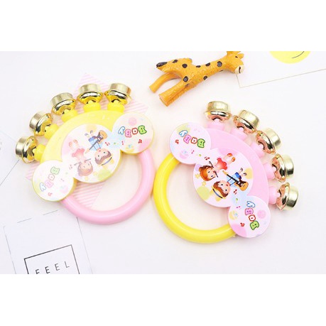 Đồ chơi xúc xắc. lục lạc có chuông dễ thương