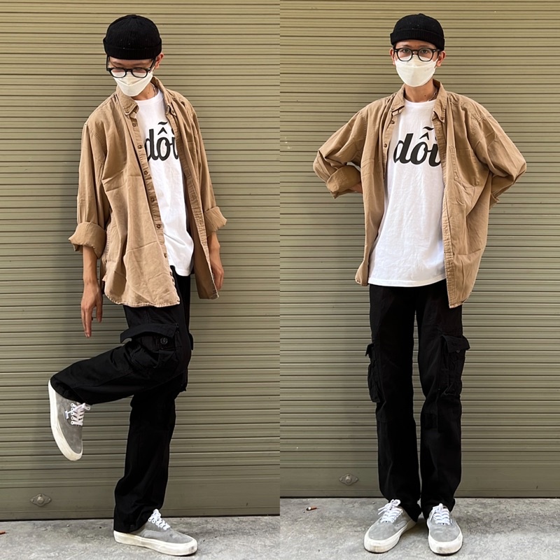 QUẦN CARGO PANT KAKI - CHẤT XỊN ĐÃ QUA XỬ LÝ