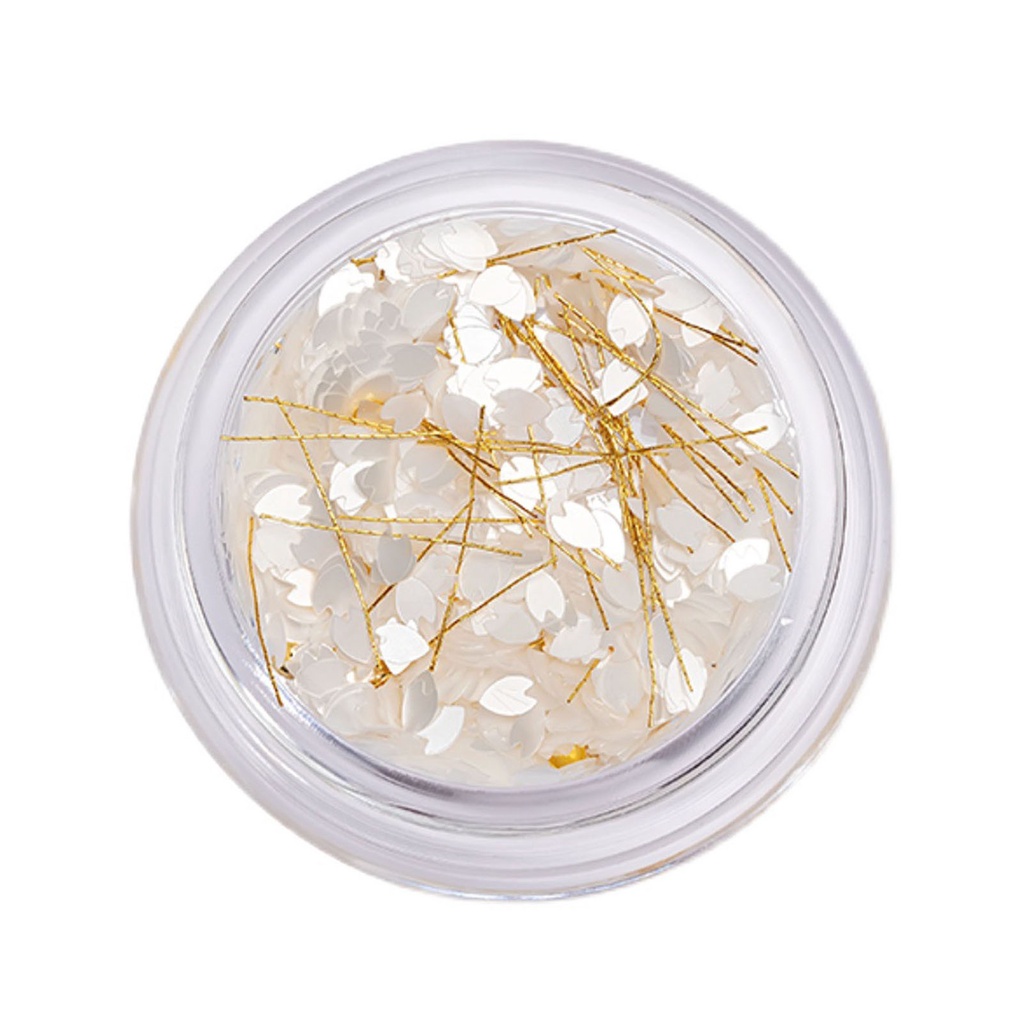 1 Hộp Sequin Siêu Mỏng Lấp Lánh Trang Trí Móng Tay Cho Salon