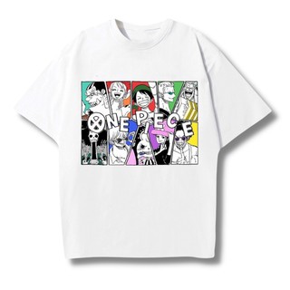 Áo thun Luffy mũ rơm 🚚 FREESHIP 🚚 Áo phông trắng nam nữ OnePiece khoác áo siêu ngầu