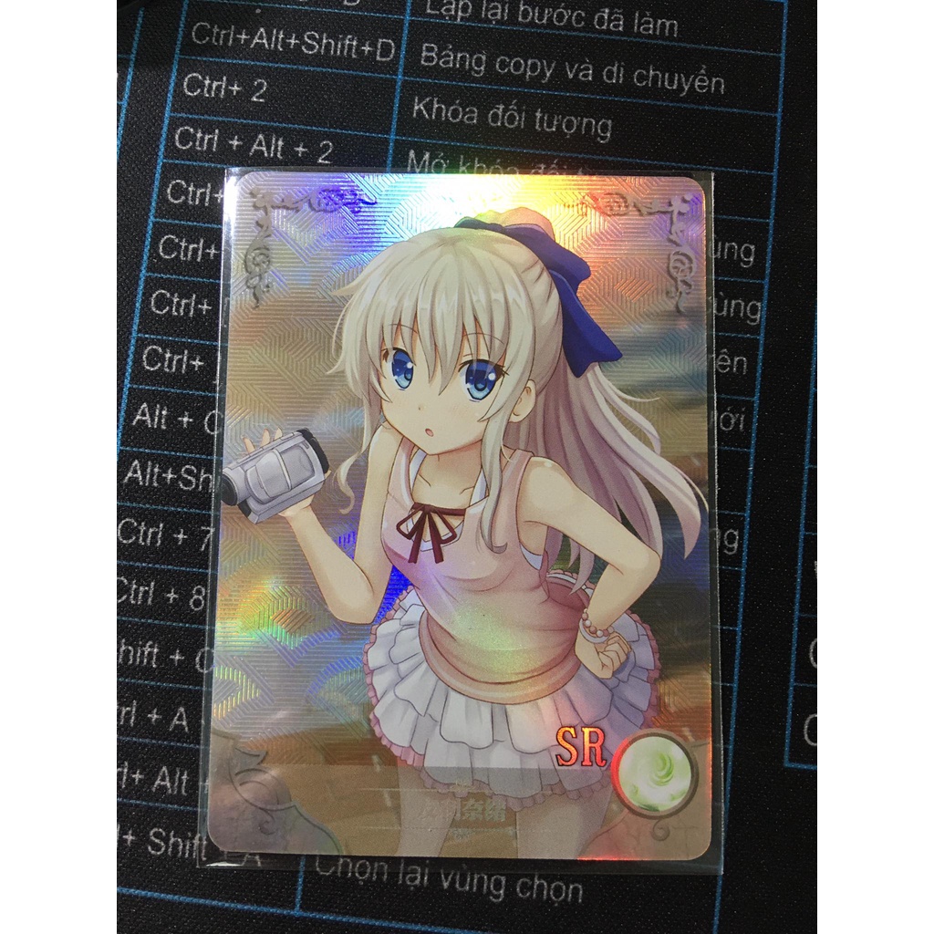 (Rain15) Thẻ bo góc nhân vật Nao Tomori – Charlotte NS-02-M03 – SR