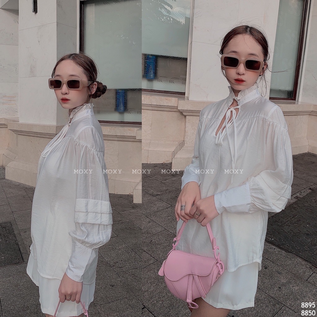 SP008895-Áo kiểu cổ bèo
