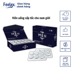 Viên uống Feelex Men 2h tăng cường sinh lý nam giới hộp 12 viên