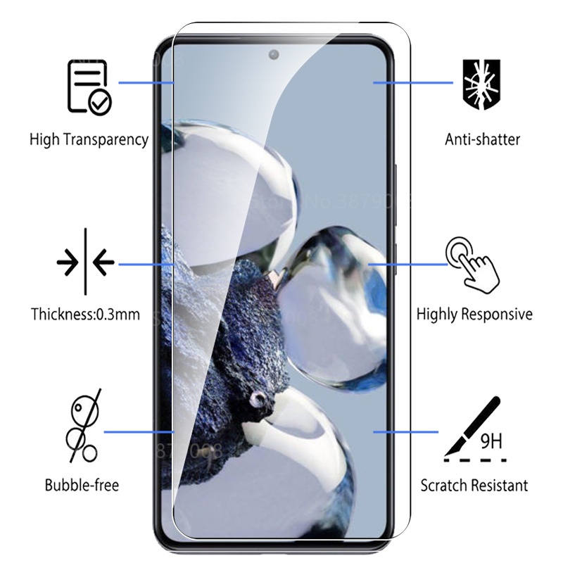 Set 3 Kính Cường Lực Bảo Vệ Màn Hình Điện Thoại Xiaomi 12T pro xiomi mi 12 t pro tpro 12tpro 5G 6.67inch