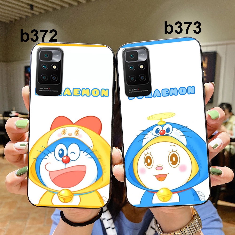 Ốp lưng điện thoại xiaomi redmi 10 hoạt hình doraemon dễ thương