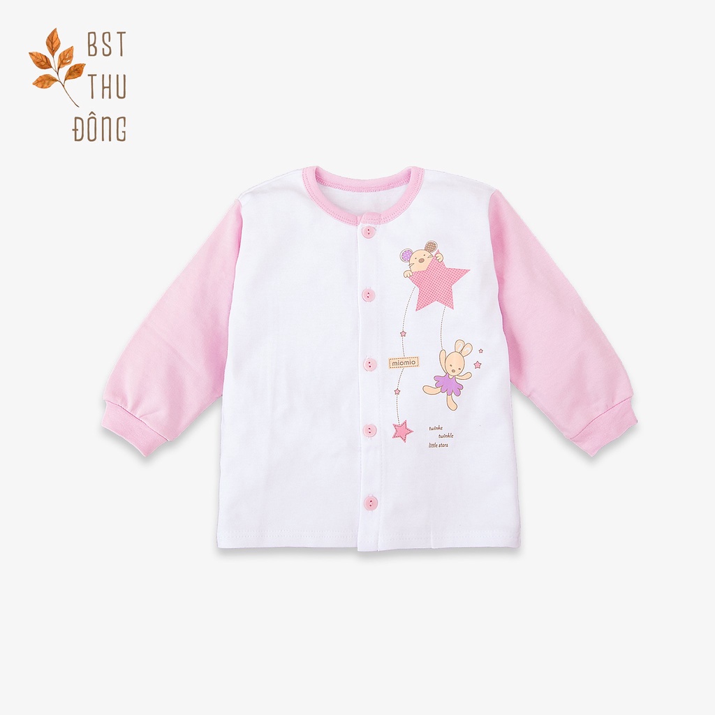 Đồ Sơ Sinh Thu Đông MIOMIO, Họa Tiết: Ngôi Sao Cho Bé Trai Bé Gái (Từ 0-12 tháng), Vải Interlock Cotton