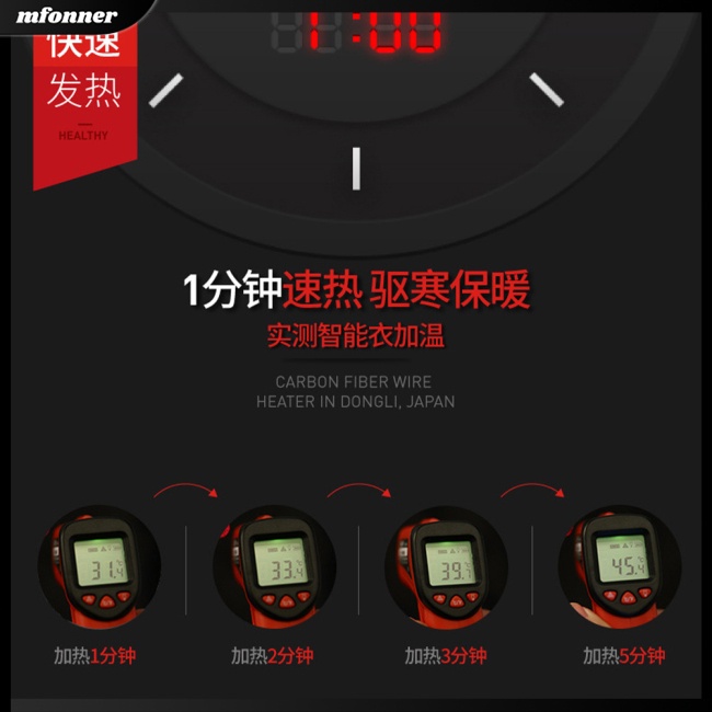 Áo Sưởi Ấm Thông Minh 3 Tốc Độ 2 Zones Có Thể Điều Chỉnh Kết Nối Usb Dành Cho Nam Và Nữ