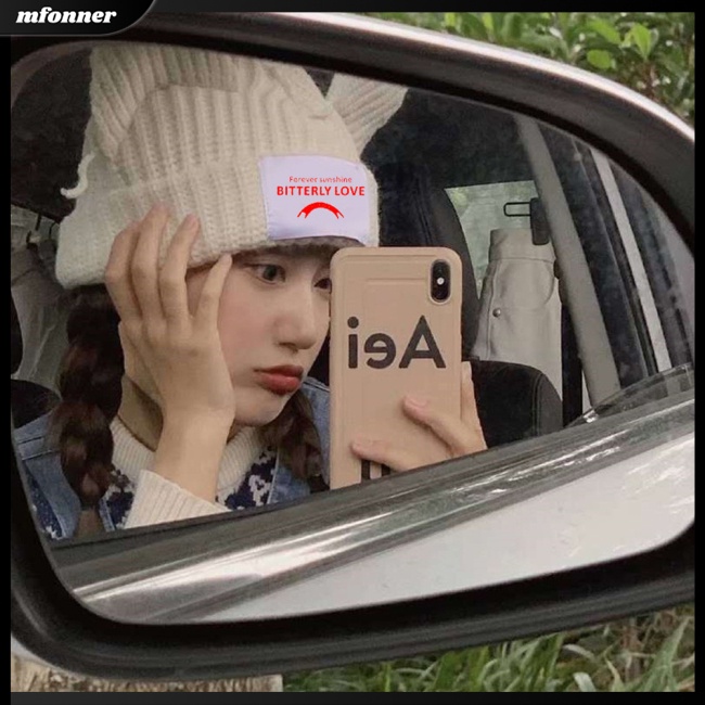 Mũ Len Beanie Đính Tai Mèo Dễ Thương Cho Nam Và Nữ