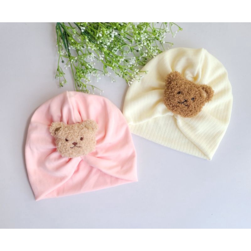 Mũ turban chất cotton cho bé.Nón Turban cho bé