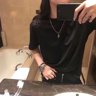 Vòng cỗ chromehearts thánh giá có đá