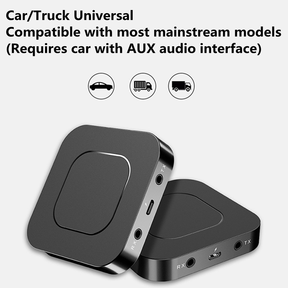 BỘ THU PHÁT NHẠC KHÔNG DÂY BLUETOOTH 5.0 2IN1 BT-13 DÙNG CHO LOA, ÂM LY, TIVI, XE HƠI