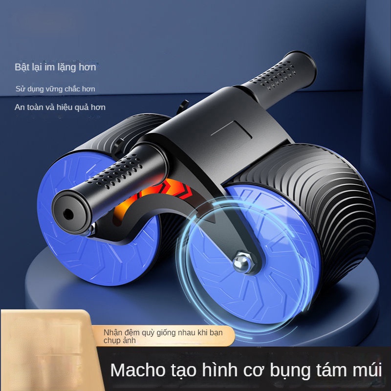 Máy tập bụng tự động phục hồi cho người mới bắt đầu, máy tập bụng, máy tập cơ bụng, thiết bị tập thể dục cho nam và nữ.