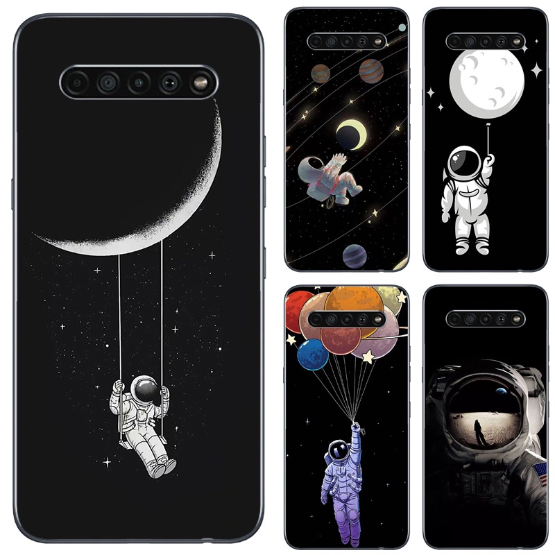 Ốp Điện Thoại Họa Tiết Phi Hành Gia Cho LG V60 ThinQ 5G