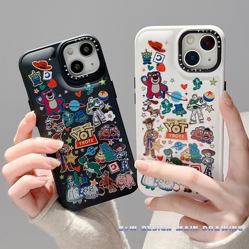 Ốp Điện Thoại Silicon Họa Tiết Hoạt Hình Toy Story Cho iPhone / 14 / 13 / 12 / 11 / Pro / MAX IX / XS / MAX / XR