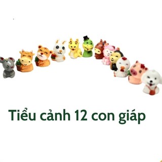 Tiểu cảnh 12 CON GIÁP trang trí - Green Life