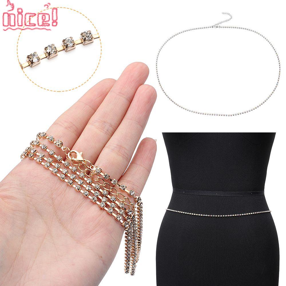 Dây Xích Đeo Bụng Bằng Hợp Kim Thời Trang Đi Biển Mùa Hè