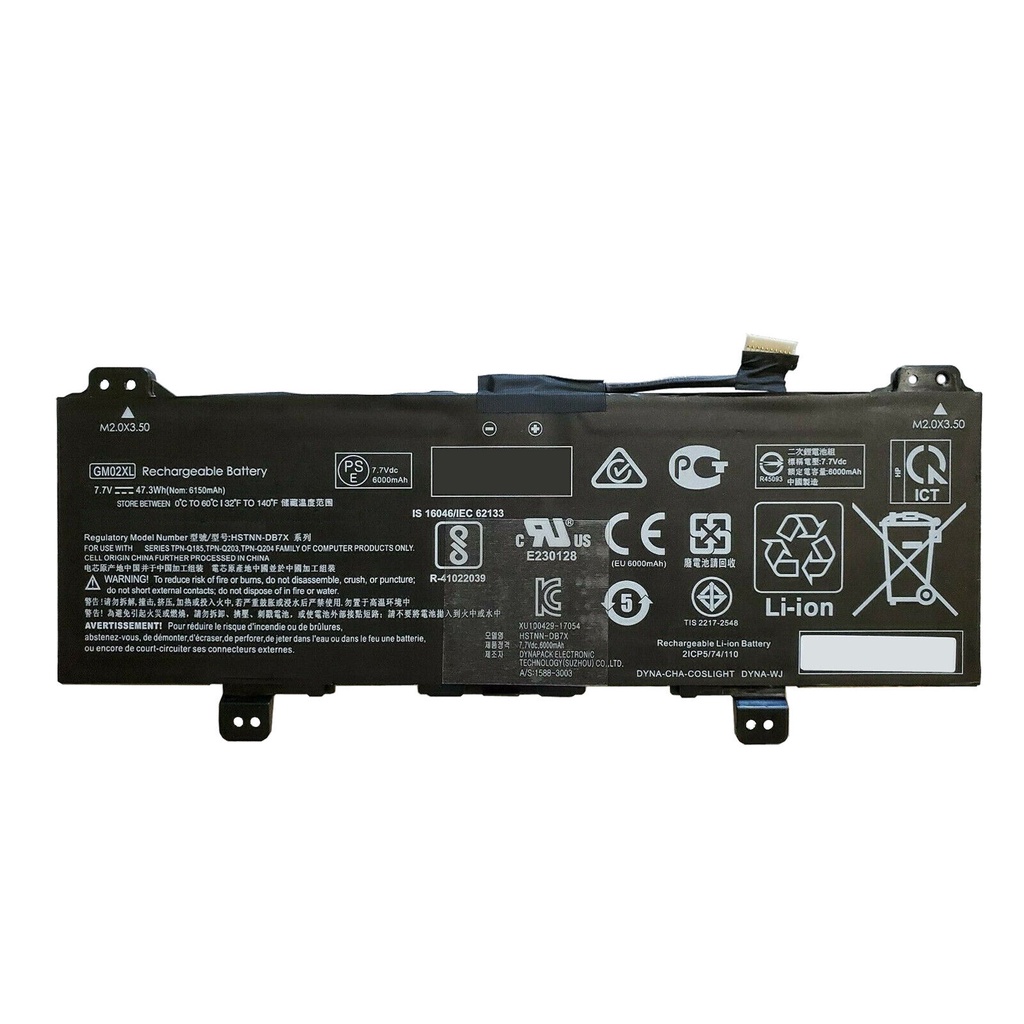 💖 Pin Laptop HP Chromebook X360 11 G1 14 G5 G6 14-CA GM02XL Battery