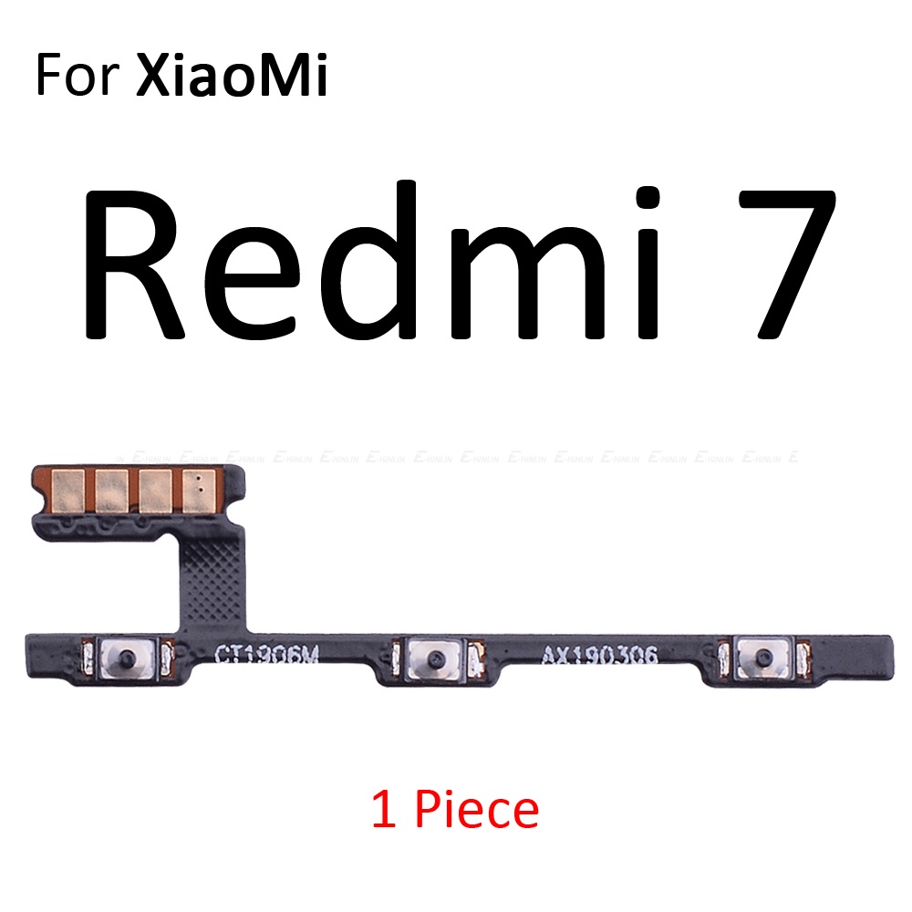 Mạch Nút Âm Lượng Cho Điện Thoại XiaoMi Redmi Note 8 7 6 Pro 8T 8A 7A 6A S2
