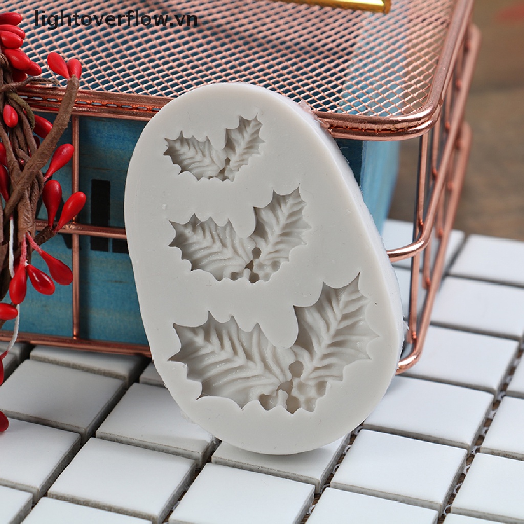 Khuôn Silicon Làm Bánh Kẹo / Sô Cô La Chủ Đề Giáng Sinh