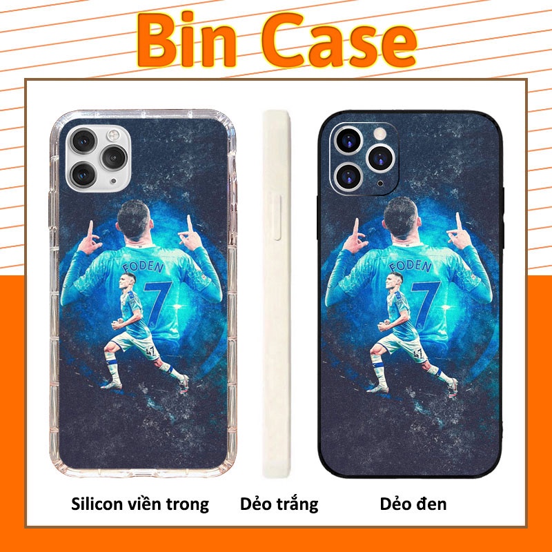 ⚽Ốp lưng Phil Foden cực hot ⚽Ốp cầu thủ Manchester City iphone 14 13 12 11 Pro Max 6 7 8 Plus X Xr Xs Max BONGDA038