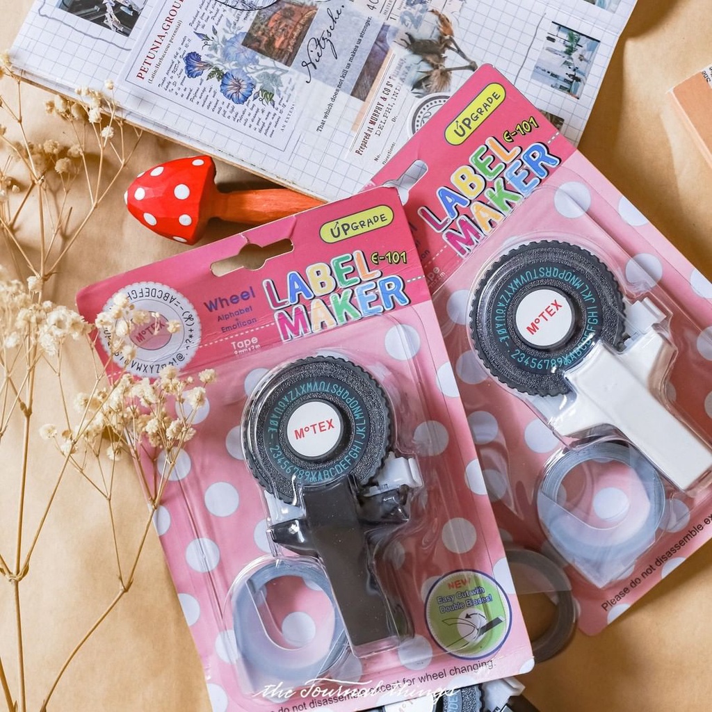 Máy Dập Chữ Motex Trang Trí