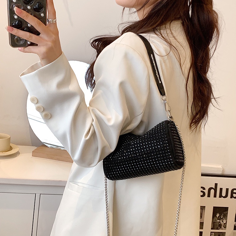 Túi đeo chéo IELGY đính đá thời trang dành cho nữ