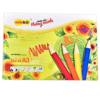 Vở vẽ a3 colorkit skb c02