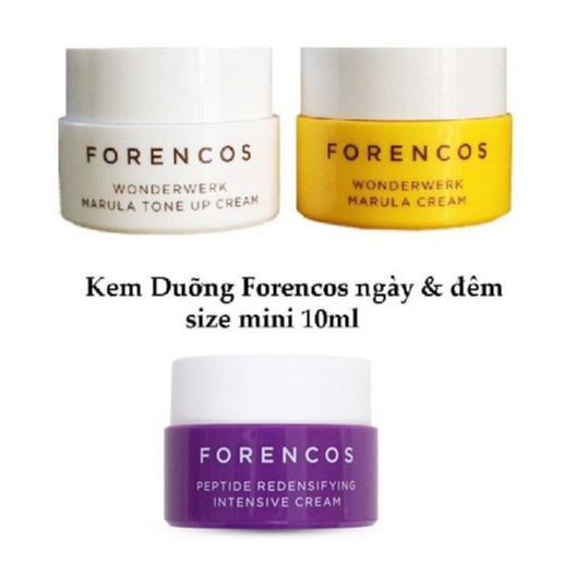 KEM DƯỠNG NGÀY&ĐÊM FORENCOS SIZE MINI 10ML