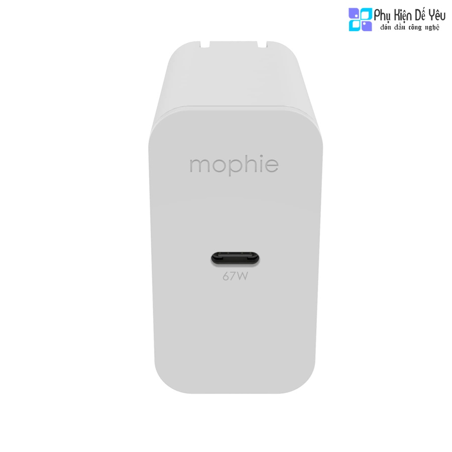 Sạc mophie speedport 67 - GaN, USB-C PD 67W - 409909420