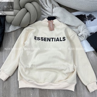 [NEW] ÁO BOMBER NỈ ESSENTIALS [ẢNH THẬT]