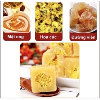 Trà Hoa Cúc Đường Phèn Mật Ong