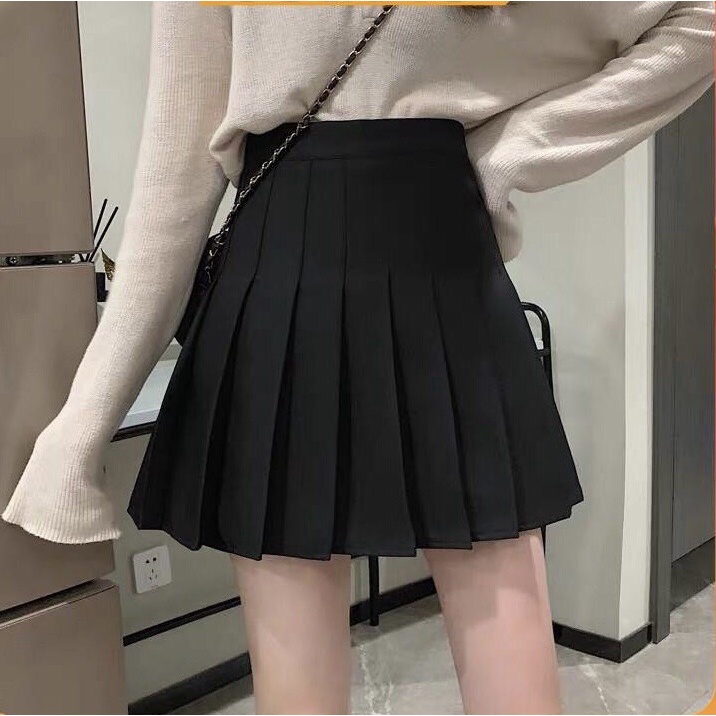 Chân váy tennis ngắn xếp ly dáng xòe thời trang nữ hàng cao cấp-Hạ Vy Shop