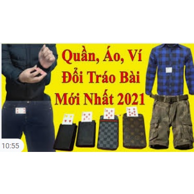 Áo đổi bài, quần đổi bài, ví đổi bài, điện thoại đổi bài máy Nhật siêu tốc, chống ồn mới nhất