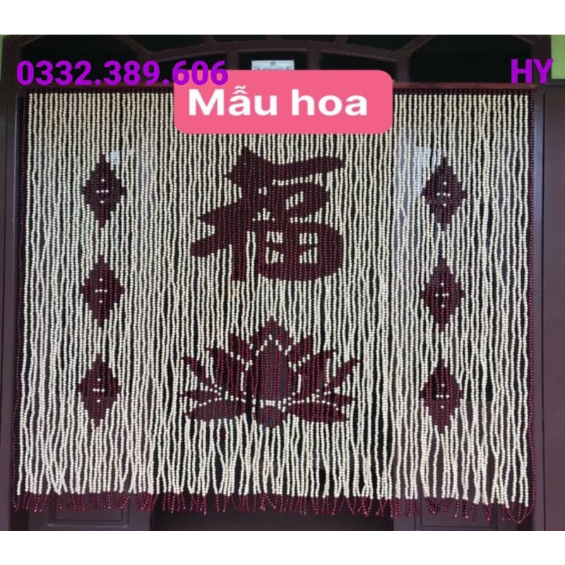 Mành hạt gỗ phòng thờ !