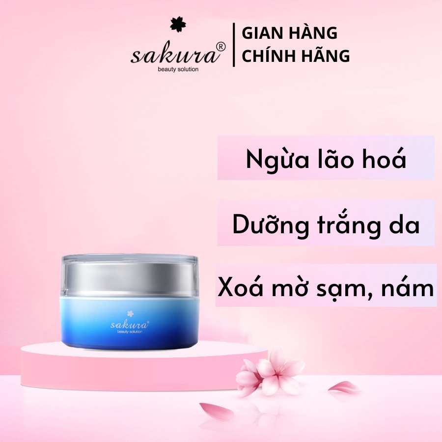 Kem làm mờ nám tàn nhang Sakura Transforming Cream 30g