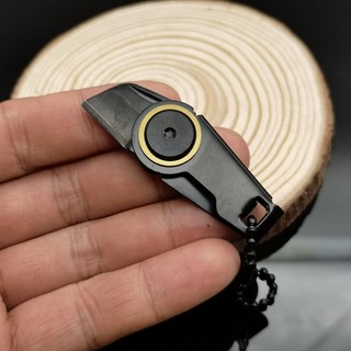 Dao mini móc khóa edc dụng cụ edc nhỏ gọn dao rọc giấy mini móc khóa đa năng tiện lợi
