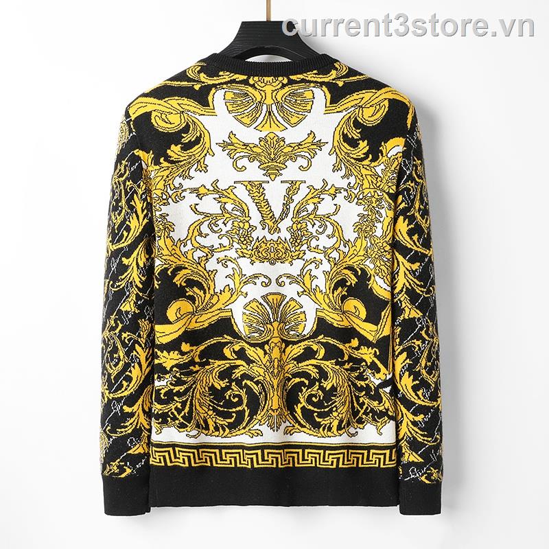 Áo sweater Dệt Kim Cổ Thuyền Versace Cho Nam S-XXXL ZO127