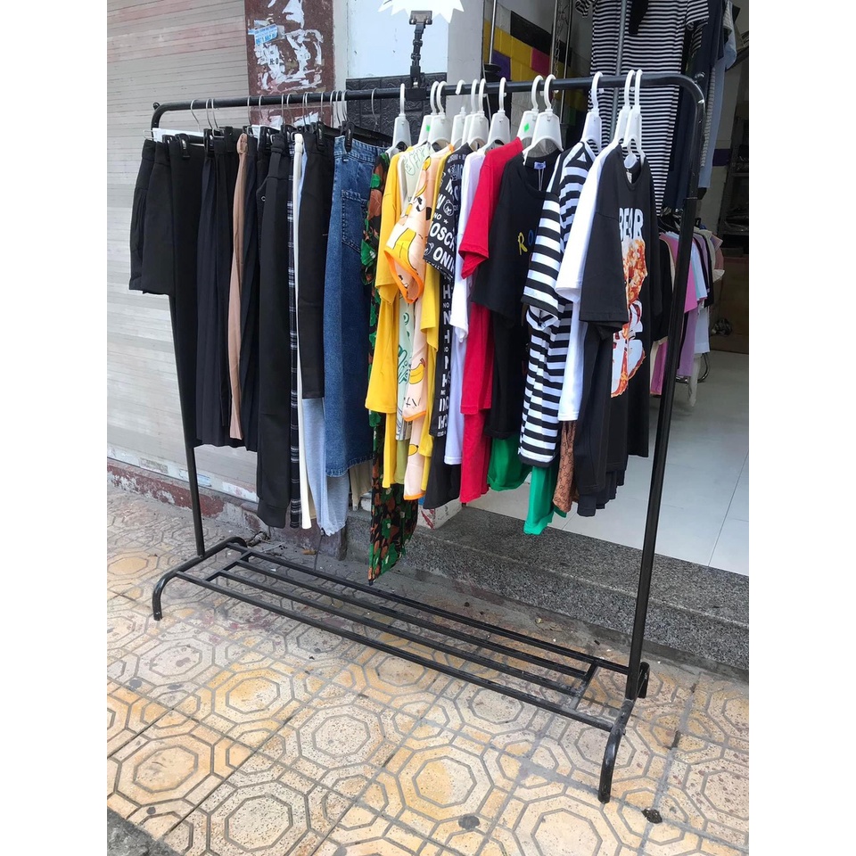 Giàn Đơn 1 Chiếc Treo Quần Áo SHOP Có Thanh  Treo Chắc .